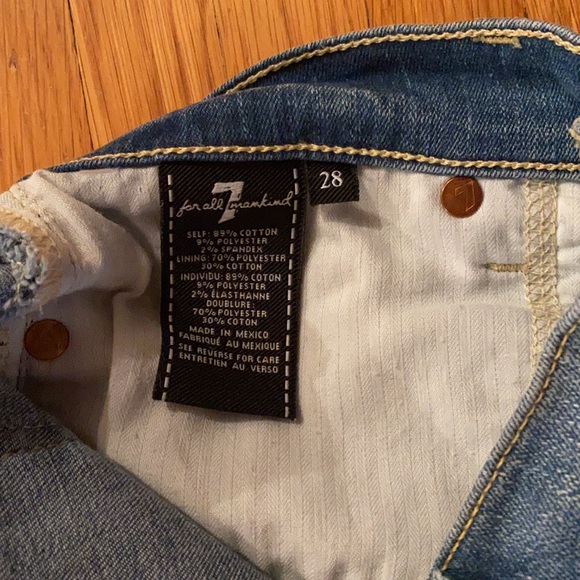 For All Mankind women’s shorts sz 28 - Picture 3 of 4